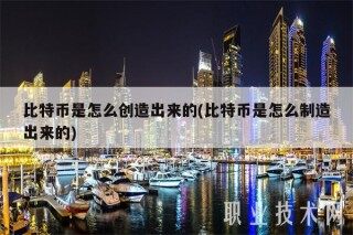 比特币是怎么创造出来的(比特币是怎么制造出来的)